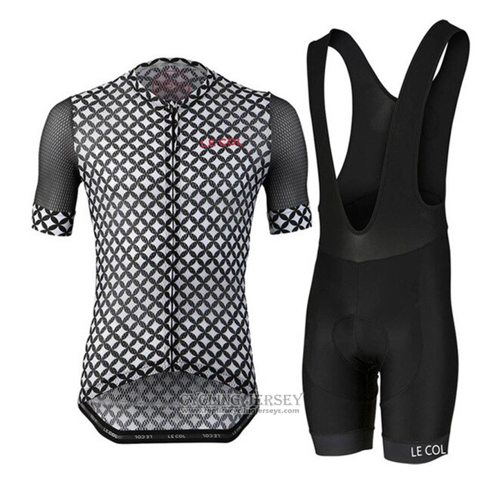 2021 Cycling Jersey Le Col Gray Short Sleeve And Bib Short